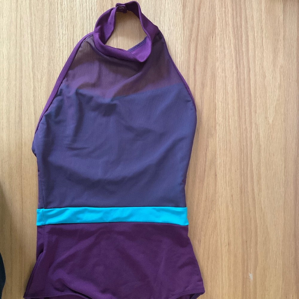 Mariia leotard, halter neck, size small
